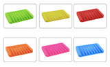 Silicone soap holder